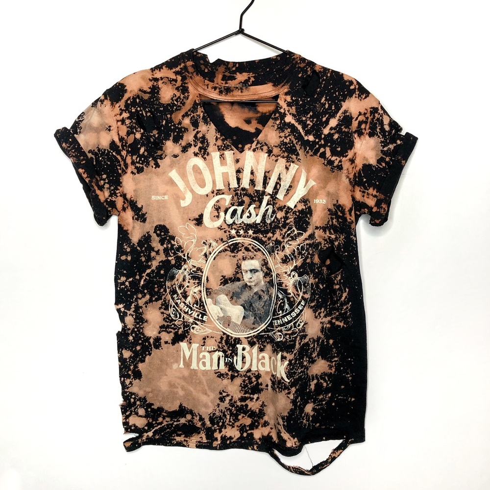 Destroyed Johnny Cash Tee